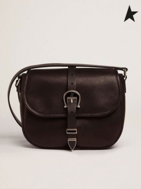 Golden Goose Medium black leather Rodeo Bag black