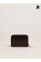 Golden Goose Star Compact wallet in leather with studs Skin Color / Skin Color