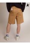 Golden Goose Golden collection Bermuda shorts in beige cotton Beige