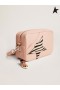 Golden Goose Star Bag in pink leather with zebra-print pony skin star pink