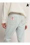 Golden Goose Golden collection bleached jeans with distressed treatment blue