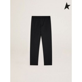 Golden Goose Black Luke joggers in wool brown