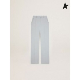 Golden Goose Mist-blue Journey collection Eveline pants blue