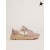Golden Goose Pastel pink Running Shoes Sole sneakers with white star pink white