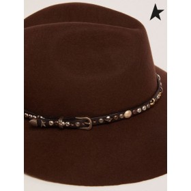 Golden Goose kivert barna Fedora kalap barna