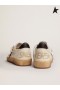 Golden Goose Palla Star sneakers con leopard-print pony pelle stella in pelle nera scheda di tacco bianco beige marrone leopard