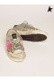 Golden Goose Super Star sneakers in glitter argento e camouflage canvas argento camouflage fucsia nero