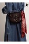 Golden Goose Piccola in pelle nera Borsa nero Rodeo