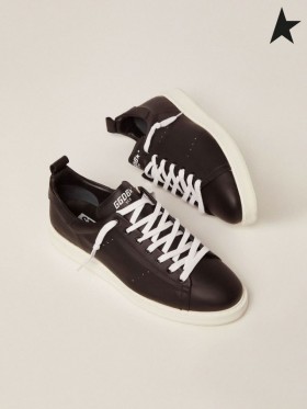Golden Goose Starter sneakers in totale in pelle nera