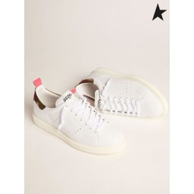 Golden Goose Starter sneakers con la mimetica scheda di tacco bianco camouflage