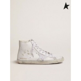 Golden Goose LAB Limited Edition bianco e glitter Francy sneakers bianco