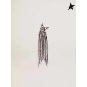 Golden Goose Stelle Jewelmates collezione di orecchini in oro antico colore decorativa con cristalli color oro