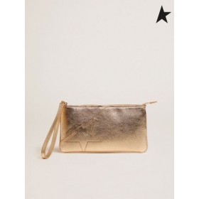 L'Oca d'oro Stella d'Argento al Polso pochette Colore della Pelle / Pelle Colore