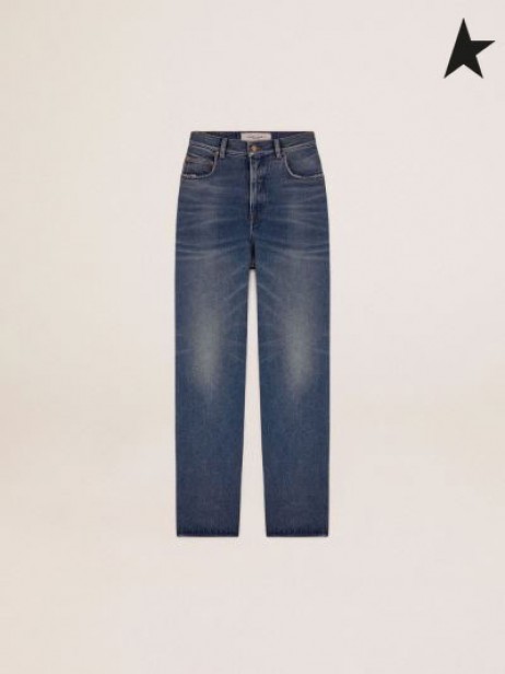 ゴールデングースゴールデンコムのジーンズの中を洗青