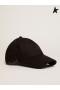 Golden Goose Svart Demoer Stjerners samling baseball cap med tone-på-tone-stjerners black