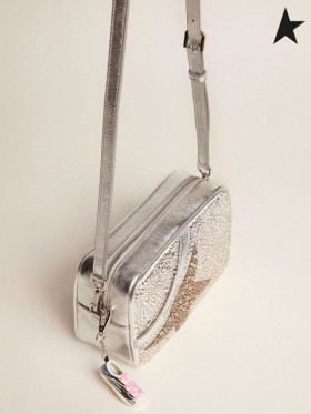 Golden Goose Stjerners Bag laget av laminert skinn med Swarovski krystaller Hud Farge
