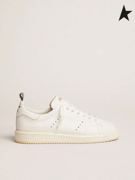 Buty do biegania Golden Goose Starter z w pełni białej skóry w kolorze białym