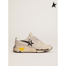 Buty do biegania Golden Goose Buty na podeszwie z siatki i льдисто-szarego zamszu w kolorze szarym