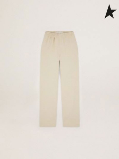 Gasca de aur de culoare Crem Călătorie de colectare Brittany pantaloni crem