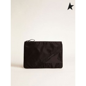 Gasca de aur de Mare nylon negru husă de Călătorie Dungi