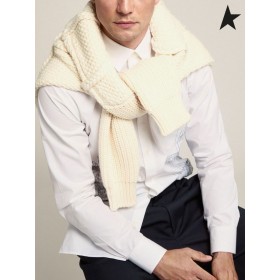 Gâsca de aur Poplin Călătorie de colectare Alvise tricou cu contrastante cerneala-albastru decor alb