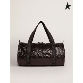 Gasca de aur de colectare Stele, negru geanta cu partea de stele alb negru