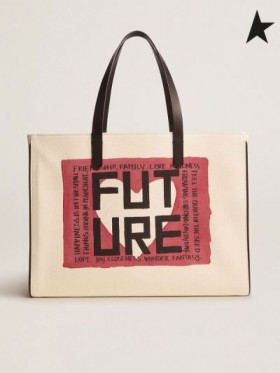 Zlatá Hus Východ-Západ, Kalifornia Taška s "Budúcnosti" káva tlač