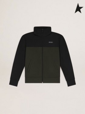 Zlatá Hus Hra EDT Kapsule zber bunda v čiernej a vojensko-farba zelená zelená čierna