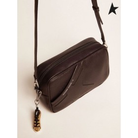 Zlatá Hus Black Star Taška vyrobená z tĺkol koža červená