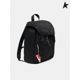 Zlatá Hus Čierny nylon Cesty batoh black