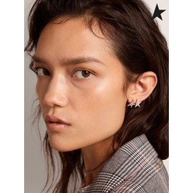 황금알을 낳는 거위 성급 Jewelmates 컬렉션 스 터 드 귀걸이 오래된 골드 색상으로 장식적인 비즈 골드 색상