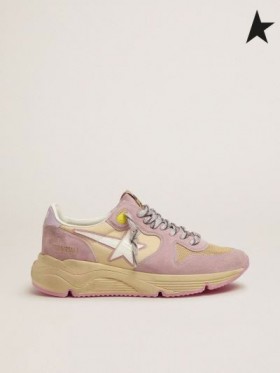 Tenisice Golden Goose Пастельно-ružičaste boje Na Potplatima Tenisica s bijelom zvijezdom ružičasto-bijele boje