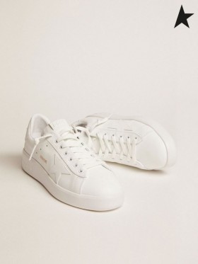 Tenisice Golden Goose Purestar od bijele kože Boje kože / Skin Color