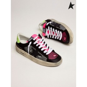 Tenisice Stardan, objavljena u ograničenom izdanju Golden Goose, fuksija i žuto-crne boje, boje fuksije i bijele boje