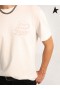Golden Goose Vit Resa collection T-shirt med lila dubbel print white