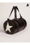 Golden Goose Star collection svart duffle bag med sidan vita stjärnor svart
