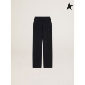 Altın Kaz Siyahı Dorotea Star collection önde tonlu yıldız siyahlı koşu pantolonu