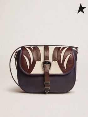 Golden Goose Medio multicolor cuero Rodeo Bolso rojo Multicolor