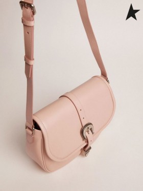 Golden Goose Medio de Rodeo de la Bolsa en cuarzo rosa de cuero de color rosa