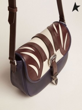 Golden Goose Medio multicolor cuero Rodeo Bolso rojo Multicolor