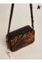 Golden Goose Star Bag in leopard-print pony skin leopard Black