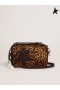 Golden Goose Star Bag in leopard-print pony skin leopard Black
