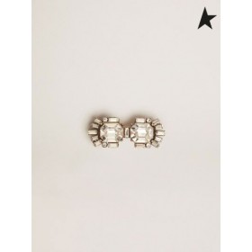 Zlatá Husa Deco Jewelmates kolekce krajka příslušenství v staré zlaté barvy s čtvercovými a bagetu ve tvaru krystaly zlaté barvy