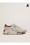 Golden Goose løbesko Eneste sneakers med rød hæl fanen og silver star silver rød