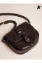 Golden Goose Klein zwart leer Rodeo Tas zwart