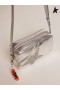 Golden Goose Silver Star Tas gemaakt van gelaagd leer met Swarovski ster huidskleur