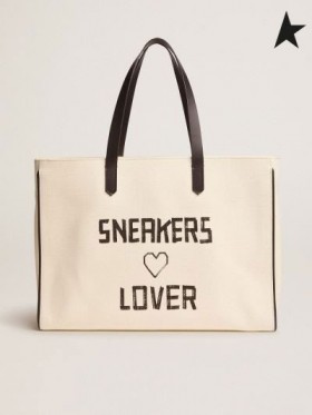 Golden Goose "Sneakers Lovers" East-West California Bag coffee