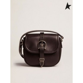 Golden Goose Klein zwart leer Rodeo Tas zwart