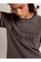 Golden Goose Golden collection T-paita antrasiitti harmaa ahdistunut hoito tumma harmaa