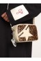 Golden Goose Off-white Star Laukku leopard-print poni ihoa aseta valkoinen punainen valkoinen punainen